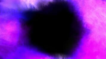 abstract purple and blue smoke swirls in the air video