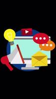 Concept of Seo Optimization for website and mobile website On Vertical On Alpha Channel 2D Cartoon Animation video
