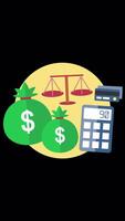 Banking And Finance Items Are Flying In The Air On Vertical On Alpha Channel 2D Cartoon Animation video