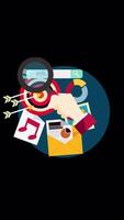 SEO Search Engine Optimization Process On Vertical On Alpha Channel 2D Cartoon Animation video