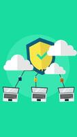 Protect Yourself From Viruses By Ensuring Network Security On Vertical 2D Cartoon Animation video