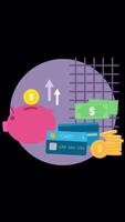 Making The Right Investment To Increase The Profit You Earn In Your Business On Vertical On Alpha Channel 2D Cartoon Animation video