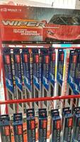 Bekasi, Indonesia on January 8 2024. Sales showcase for Denso brand Wiper Blades. photo