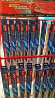Bekasi, Indonesia on January 8 2024. Sales showcase for Denso brand Wiper Blades. photo