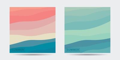 abstract summer background vector