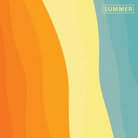 abstract summer background vector
