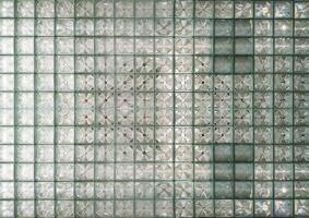 Glasses blocks wall pattern reflection photo