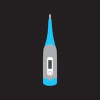 thermometer icon design. temperature measurement device sign and symbol. vector