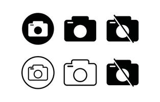 Camera icon. Photography and photo cameras modern flat ui web app icon vector