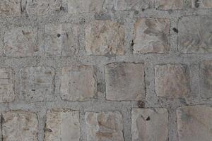 Old stone pavement and flooring texture photo
