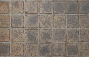 Old stone pavement and flooring texture photo