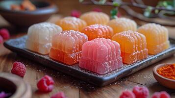 variety of jelly types showcasing an array of flavors and textures perfect for savoring and enjoying photo