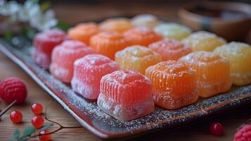 variety of jelly types showcasing an array of flavors and textures perfect for savoring and enjoying photo