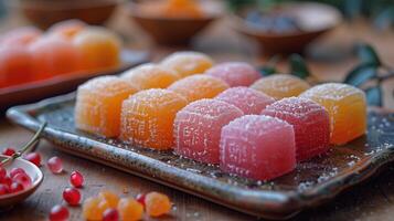 variety of jelly types showcasing an array of flavors and textures perfect for savoring and enjoying photo