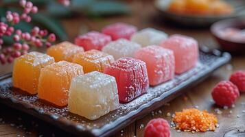 variety of jelly types showcasing an array of flavors and textures perfect for savoring and enjoying photo