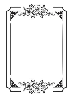 vintage frame and border for graphic designer