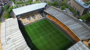 High Angle Footage of Historical Central Wolverhampton City of England United Kingdom. May 4th, 2024 video