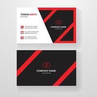Modern Professional Business Card Design Templates with mockups vector