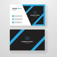 Modern Professional Business Card Design Templates with mockups vector