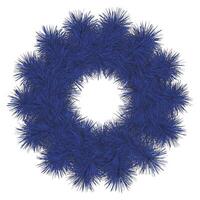 3d coloring circle shape with white background vector