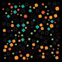 shape and outline shape design for background vector
