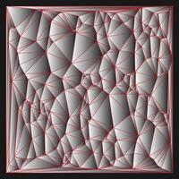 a pattern background with colorful and creative abstract shape and line with a background vector