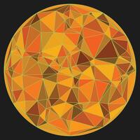 a pattern background with colorful and creative abstract shape and line with a background vector