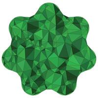 a pattern background with colorful and creative abstract shape and line with a background vector