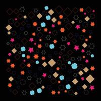 shape and outline shape design for background vector