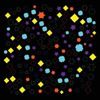 shape and outline shape design for background vector