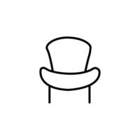Furniture and home interior elements - thin line web icon set. vector