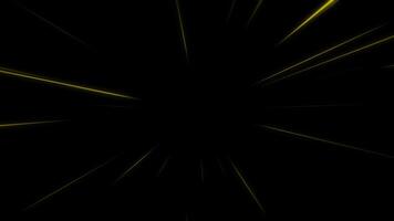 A bright, starry explosion of light in space with a colorful glow and motion video