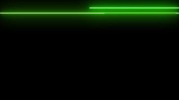 Animated neon glowing frame background. Colorful laser show seamless loop 4K border. Futuristic light effect isolated on black. VJ backdrop for club, show, music , presentation. 3D animation video