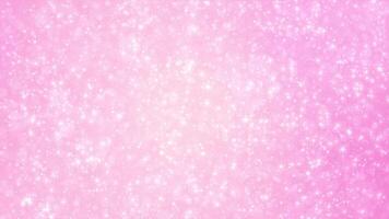 Abstract background of fairy dust particles, fairy particles glow and move with wave energy, shiny bright bokeh dots, beautiful nebula, fairy dust, seamless loop, 4K. video