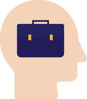 Mind Brain Thinking vector