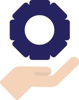 Gear Setting Cog vector