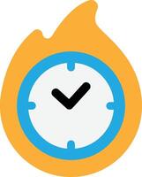 Time Clolck Schedule vector