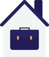 Work From Home Happy vector
