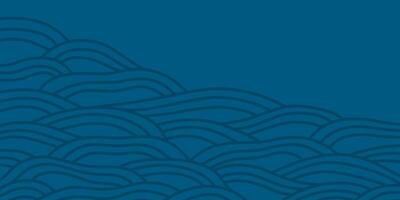 abstract Ocean Waves background. wave ocean background. abstract sea ripple, doodle wavy line background. sea and ocean ripple water background. vector