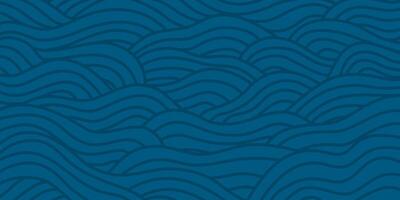 abstract Ocean Waves background. wave ocean background. abstract sea ripple, doodle wavy line background. sea and ocean ripple water background. vector