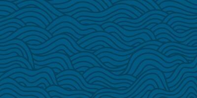 abstract Ocean Waves background. wave ocean background. abstract sea ripple, doodle wavy line background. sea and ocean ripple water background. vector