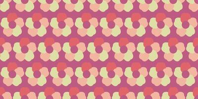 seamless floral pattern in color. This is a illustration of repeating flowers. Design for decorative, wallpaper, shirts, clothing, tablecloths, blankets, wrapping, textures, textiles vector