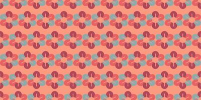 seamless floral pattern in color. This is a illustration of repeating flowers. Design for decorative, wallpaper, shirts, clothing, tablecloths, blankets, wrapping, textures, textiles vector