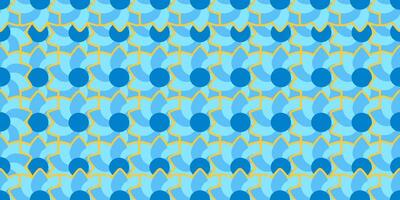 seamless floral pattern in color. This is a illustration of repeating flowers. Design for decorative, wallpaper, shirts, clothing, tablecloths, blankets, wrapping, textures, textiles vector