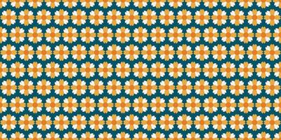 seamless floral pattern in color. This is a illustration of repeating flowers. Design for decorative, wallpaper, shirts, clothing, tablecloths, blankets, wrapping, textures, textiles vector