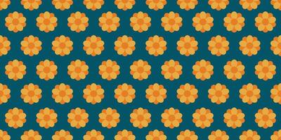 seamless floral pattern in color. This is a illustration of repeating flowers. Design for decorative, wallpaper, shirts, clothing, tablecloths, blankets, wrapping, textures, textiles vector