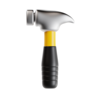 hammer 3d icon, transparent background png