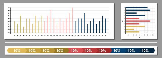 Infographic dashboard template. Simple design of interface, admin panel with graphs, chart diagrams. infographic data presentation. vector