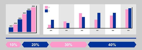 Infographic dashboard template. Simple design of interface, admin panel with graphs, chart diagrams. infographic data presentation. vector