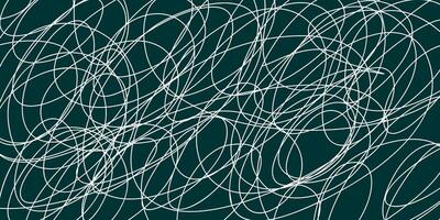 Colored tangled pattern. Abstract chaotic texture. Background with lines and waves. Art creation vector